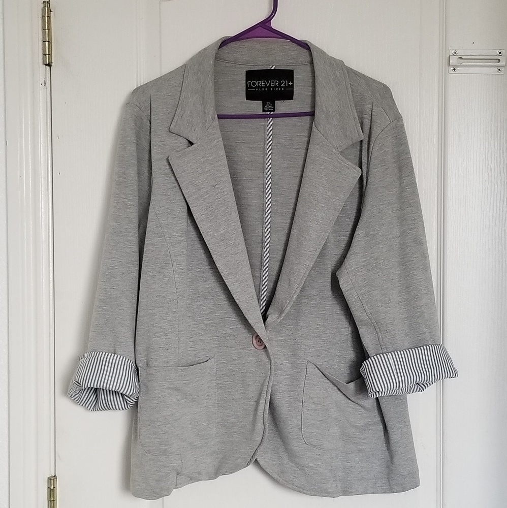 Grey blazer